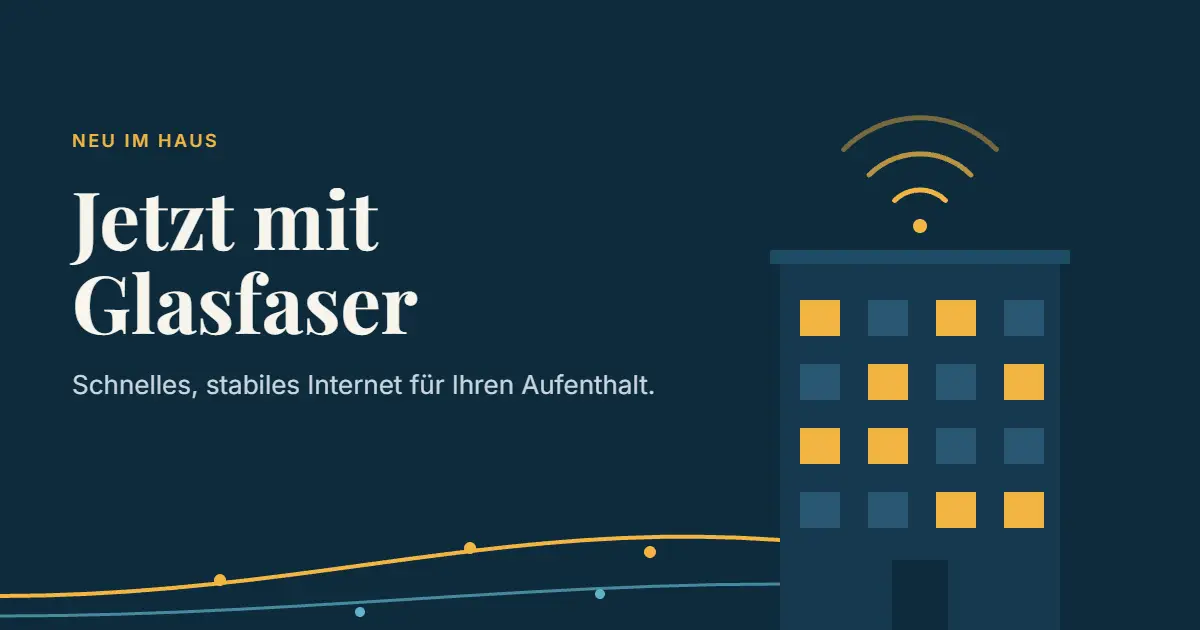 Glasfaser Internet im Design Hotel Euskirchen